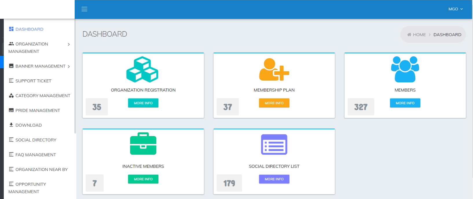 Organization Management System by Dreamz